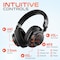 Delton M201D Wireless Computer Headset Stereo Bluetooth Headphones Over the Ear Comfort Cups w/ Microphone DBHM201D - alternate 8